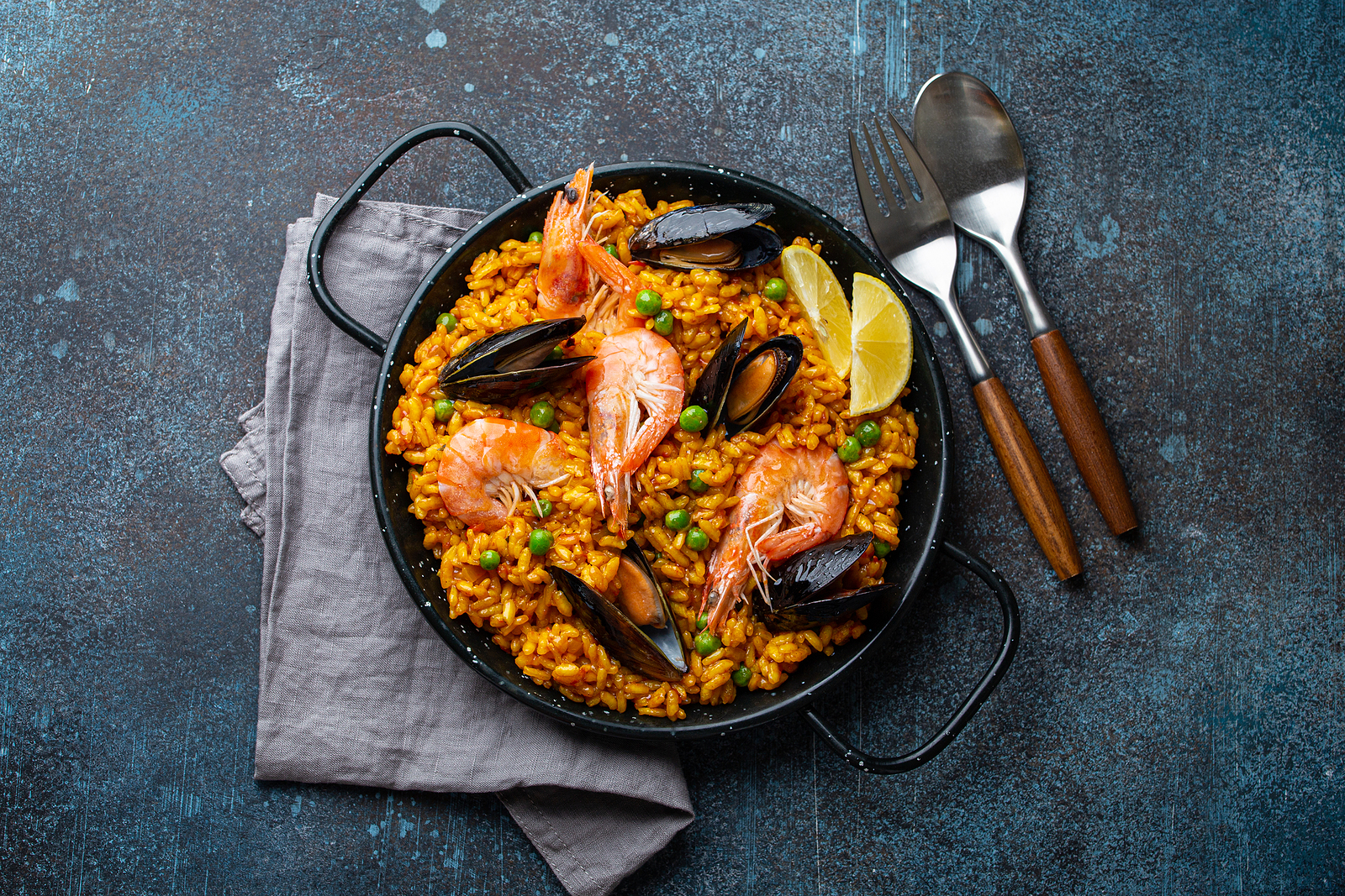 Španělská kuchyně - paella