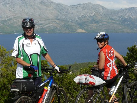 Chorvatsko na lodi a na kole