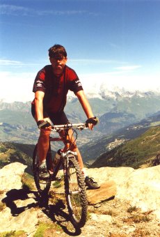 Francie - Savojské Alpy na horském kole