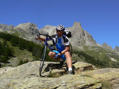 Francie - Savojské Alpy na horském kole