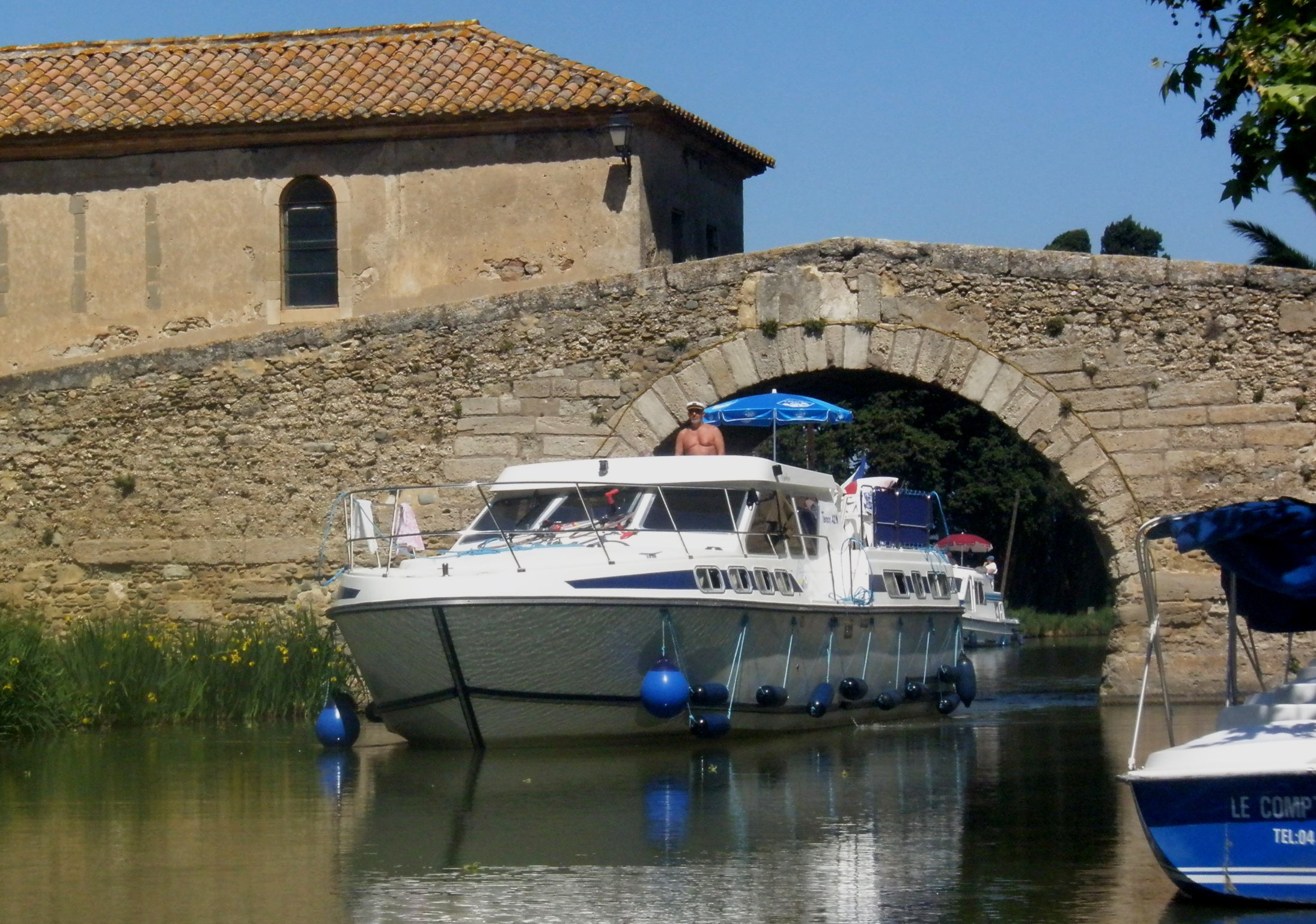 CANAL du MIDI na lodi...