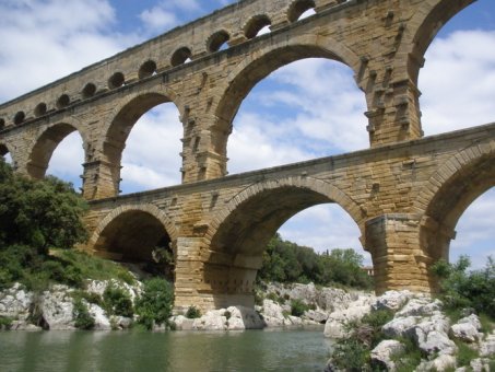 Provence na kole - Jižní Francie - Pont du Gard