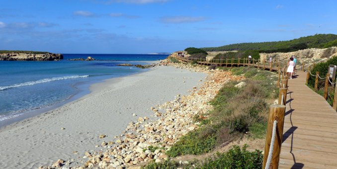 Jižní pobřeží Menorcy a pohodové úseky Koňské stezky